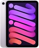 Apple iPad mini (A17 Pro): 8,3'' Liquid Retina Display, 128 GB, WLAN 6E und 5G Mobilfunk, 12 MP Front /12 MP Rückkamera, Touch ID, Batterie für den ganzen Tag – Violett