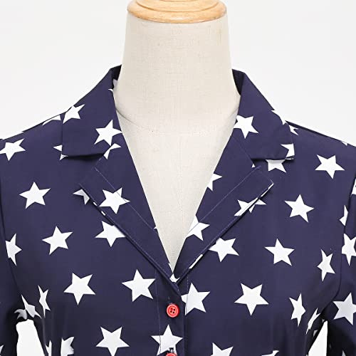 Image of ODIZLI Women's Summer Retro Vintage Sleeveless Floral Polka Dot Print Midi A-line Dress S-2XL