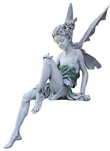 Napco 11235 Sitting Fairy Garden Statue, 24" #TOP26