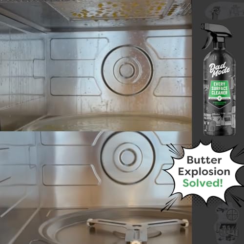 DadMode Everyday Surface Cleaner, Value Pack, 16oz Bottle + 13.5oz Refill, Cleans Home, Kitchen, Garage, Plant-Based Formula, Sandalwood & Suede Scent, Eco-Friendly, Zero Plastic Waste