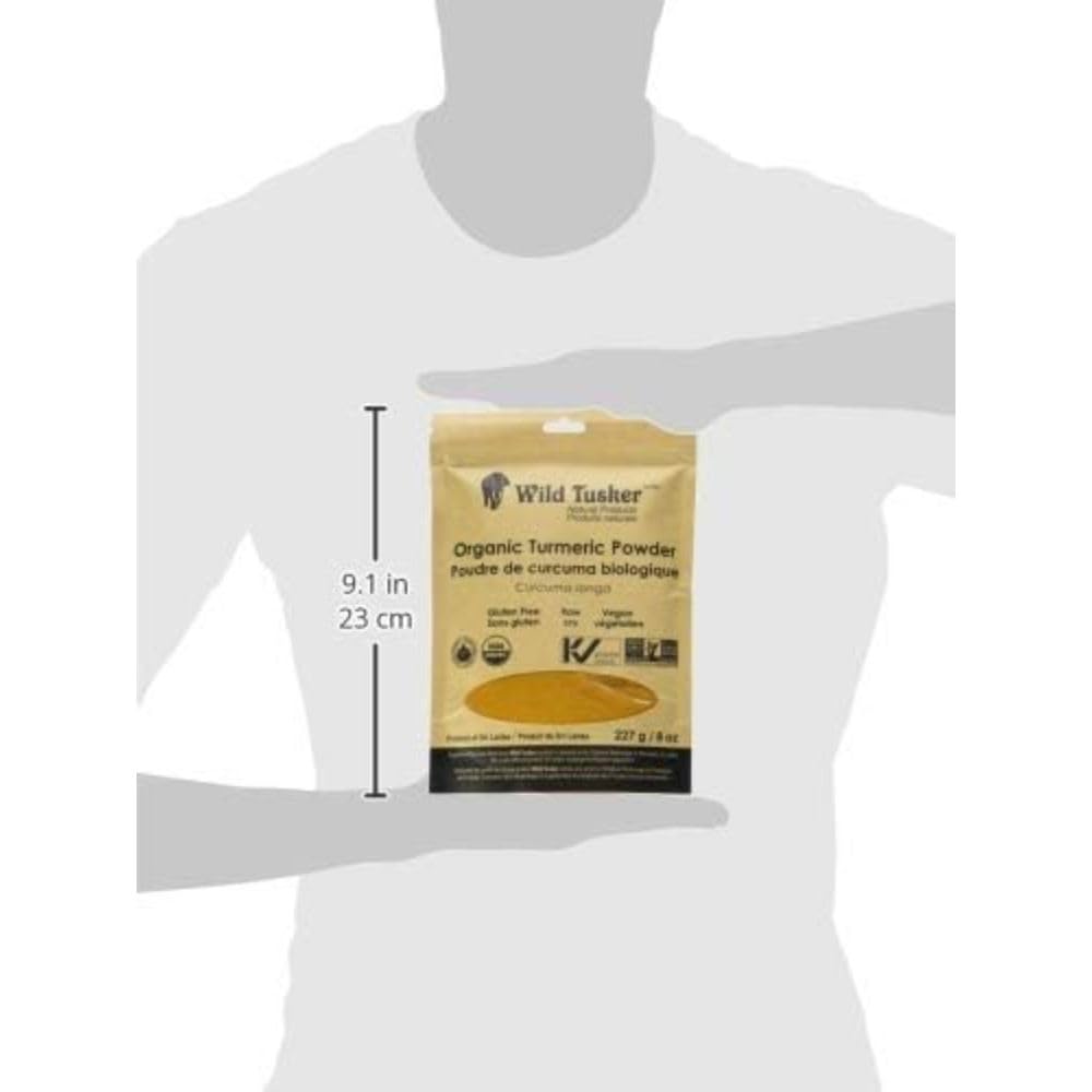 Wild Tusker Organic Turmeric Powder 227g