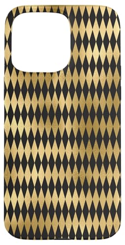 �G���K���g �_�[�N�x�[�W�� �u���b�N �n�[���N�C�� �􉽊w�͗l �Ђ��` �X�}�z�P�[�X iPhone 15 Pro Max �p