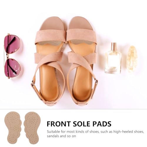 2 Pares de Almohadillas Antideslizantes para Tacones Beige miniatura 7