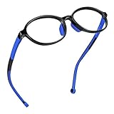 Kid Blue Light Blocking Glasses, Anti Eyestrain and Blurry, Cut UV400 Anti Glare, Computer Reading Glasses
