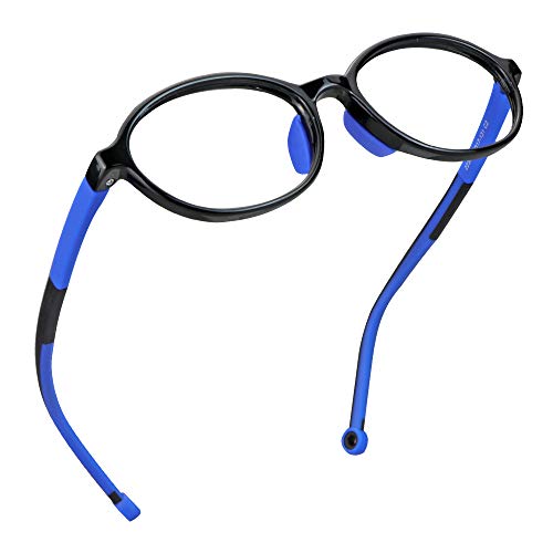 Kid Blue Light Blocking Glasses, Anti Eyestrain and Blurry, Cut UV400 Anti Glare, Computer Reading Glasses