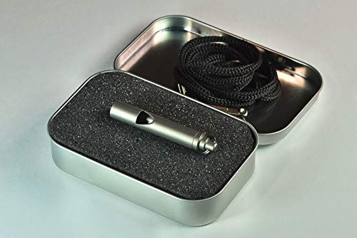 Whistleblower Emergency Survival Whistle Loudest Titanium
