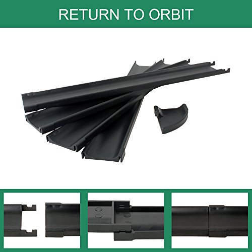 Asgens Golf Putting Trainer (3 Bälle frei), zweifarbige Grasgolfmatte mit kugelverdickter Rücklaufbahn und automatischer Funktion. Übung drinnen und draußen für Anfänger und Amateure