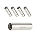 XLR Male to Male, CableCreation [5-Pack] XLR 3 Pin Male to 3 Pin Male Microphone Line Adapter