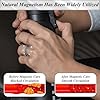 Vicmag 2PCS Magnetic Copper Rings for Women Men Life Tree Magnetic Rings with 4X 3500 Gauss Strength Magnets 99.99% Solid Pure Copper Adjustable with Jewelry Gift Box #3