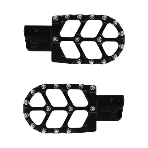 HDBUBALUS Dirt Bike Foot Pegs CNC Footpegs Rest Pedal Fit for CRF/XR 50 70 110 Chinese Pit Bike Stomp Demon X WPB Orion M2R Lucky MX Thumpstar Explorer Braaap (Black) by HDBUBALUS - Used condition - Image 6