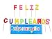Velas Cumpleaños Originales | Feliz Cumpleaños Letras de Colores | Ideal para Tartas y Pasteles y Fiestas Infantiles | Happy Birthday | Decoración de Fiestas Infantiles| Velas Grandes y Resistentes