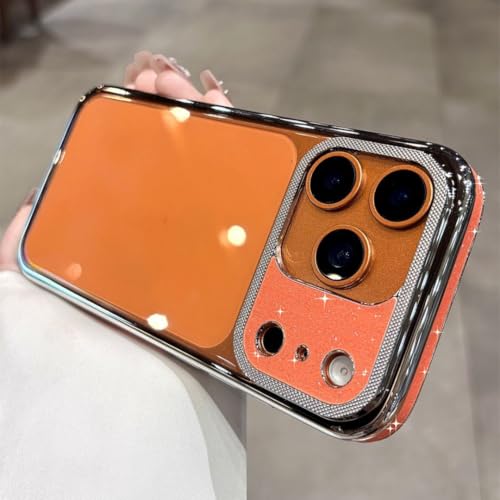 Coque iPhone 17 Pro Max transparente polycarbonate plaqué étui protection caméra
