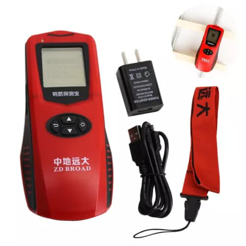 Portable Rebar Detector Locator Scanner Concrete Protective Layer Tester High Accuracy Easy to Use for Construction