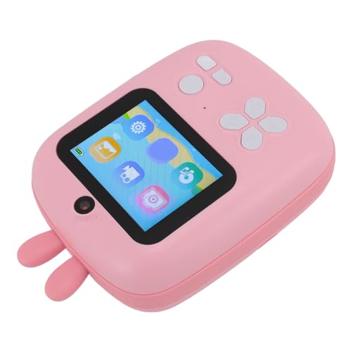 Fotocamera per Stampa Istantanea per Bambini Piccoli Digitale Portatile con Risoluzione 48M 1080P HD Doppia Anteriore Posteriore Videocamere Digitali per