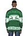 COOFANDY Men Ugly Christmas Xmas Cardigan Sweaters X-Mas Shawl Knit Collar Button Front Sweater