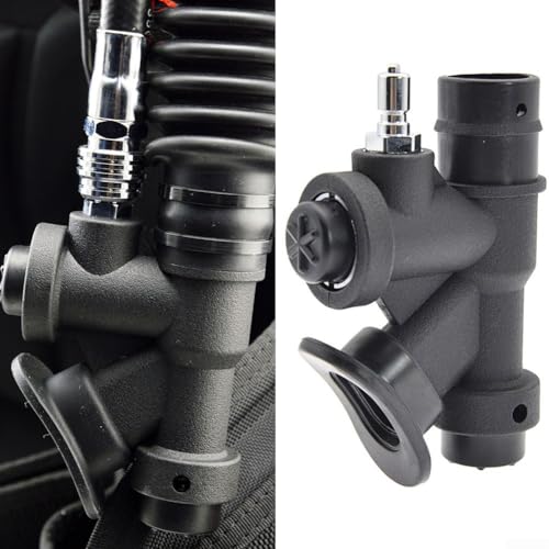 Reemplazo de válvula de inflador BCD lateral de 1 pulgada para eliminar fugas de aire 4