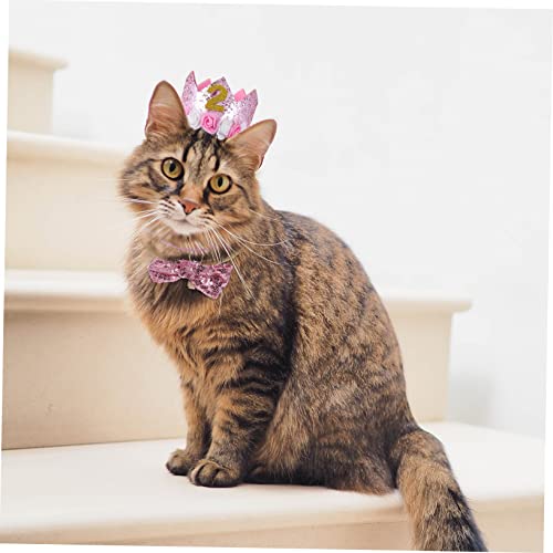 Balacoo 1 Conjunto De Headwear DIY Grooming Foto Celebração Cachorros Felizes Gravata Menina Arco Gl