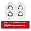 4-Pack Mop Replacement Heads for Ocedar Mop Replace Head EasyWrin Spin Mop Heads Replacements, Easy Cleaning Mop Head Replacement #5
