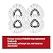 4-Pack Mop Replacement Heads for Ocedar Mop Replace Head EasyWrin Spin Mop Heads Replacements, Easy Cleaning Mop Head Replacement