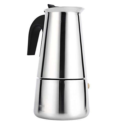 Manico Per Moka In Plastica Nero, Ricambio Per Caffettiere Da 1,3,6,9,12 Tazze