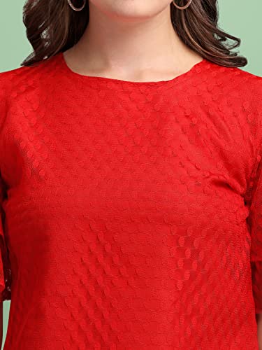 Image of Wedani Women's Solid Regular Fit Blouse