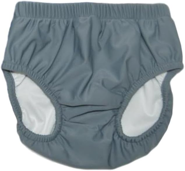 Child, Youth, & Special Need My Pool Pal Swimsters Resuable Swim Diaper (Grey, XS-6/8)