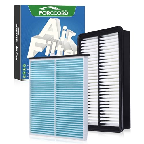 Image of Cabin & Engine Air Filter Fit for Mazda 3 2014-2018 2.0L / Mazda 3 2014-2018 2.5L Activated Carbon Cabin Filter Replacement CF11811 CA11259 Car Accessories | Replace#CF11811 CA11259, Air Filter Combo Replacement Car Accessories