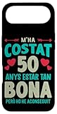 Carcasa para iPhone Air M'ha Costat 50 Anys Català Samarreta 50 Cumpleaños 50 Años