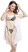 Bellady Womens America Flag Bikini Body Cover-Up Sleepwear T-Shirt,US Flag Bikini, Medium