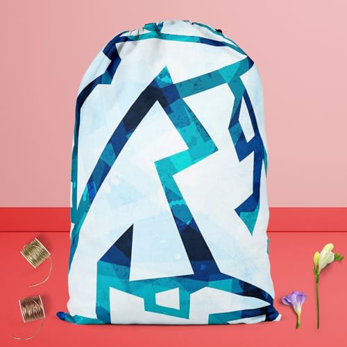 Image of ArtzFolio Ice Style D2 | Reusable Sack Bag | Bag for Gym, Storage, Vegetable & Travel