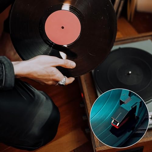 5 tape recorder needles, replace the turntable needle with a cleaning brush diamond needle. The turntable needle is suitable for Victrola, 1byone, Crosley, ION, Jensen LP phonographs, and vinyl record