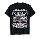 Funny Vintage Oswald Name T-Shirts And Gifts