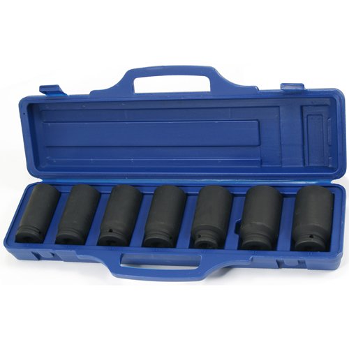 4 Steckschlüssel-Einsätze 27-36 Mm – Vielzahn (12-kant) Für 1/2“ Antrieb