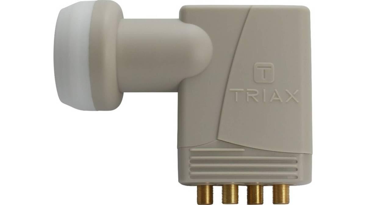 TRIAX TQD404GOLD marca con conectores dorados y bajo nivel de ruido para 4K
