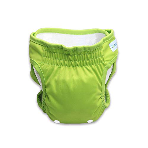 Teamoy Reusable Female Dog Diapers With Removable Pads(Pack Of 4), Washable Doggie Diaper Wraps For Female Dogs, Super-Absorbent, Comfortable And Stylish, S #TOP7