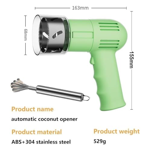 Apriscatole elettrico in acciaio inox con manico antiscivolo per rimuovere facilmente il guscio, ideale per ristoranti, bar e uso domestico, durevole e facile da pulire