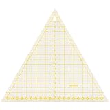 Dreieck-Quilt-Schablone aus Acryl, 8 Zoll 60-Grad Patchwork-Lineal für Charm Packs, Layer Cakes und Stoffstreifen, präzises Schneidewerkzeug für Nähprojekte und Quilting-Arbeiten
