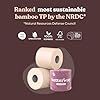 Betterway Unbleached Bamboo Toilet Paper Rolls - Eco-Friendly 3 Ply Toilet Tissue - 12 Long-Lasting Rolls - 360 Sheets/Roll - Organic, FSC Certified, Septic Safe TP - Lint-Free, PFAS-Free Bath Tissue