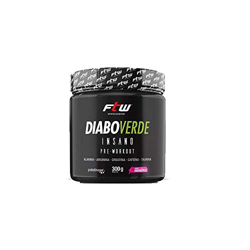 Diabo Verde Insano - Pré Treino, Fitoway, 300 g