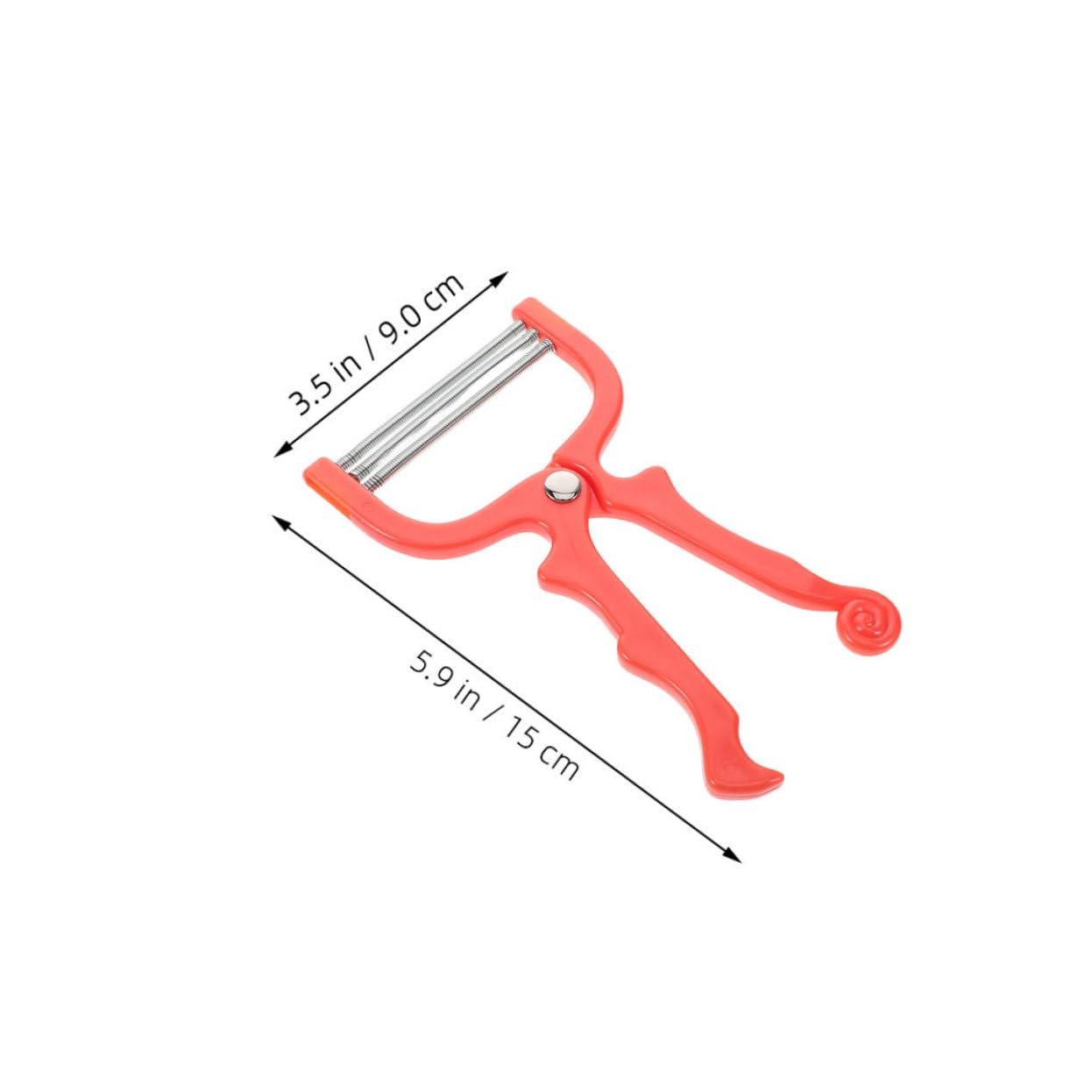 FRCOLOR 2pcs Facial Hair Remover: Spring Eyebrow Face Epilator Coil Portable Manual Face Hair Removers Spring Threading Tool for Women Lady