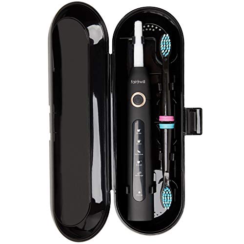 Nincha Plastic Electric Toothbrush Travel Case For Fairywill/Teetheory/Seago/Dnsly Series Sonic Electric Toothbrush, Black #TOP4