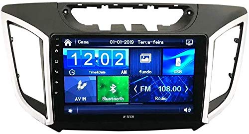Central Multimidia Creta 9 polegadas MP5 2017 2018 2019 2020 Hyundai