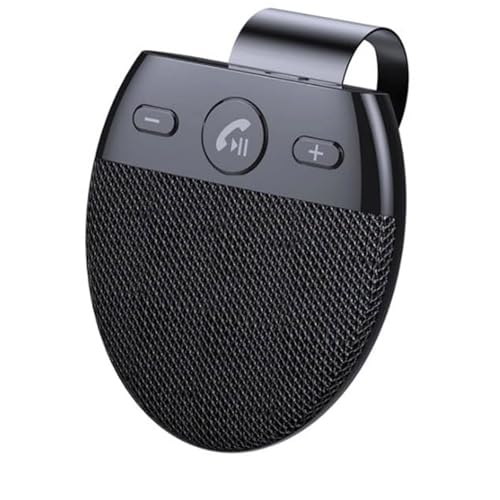 Bluetooth 5.0 Wreless Car Sun Visor Bluetooth Hands-Free Phone High-Definition Voice Call Player for Driving
