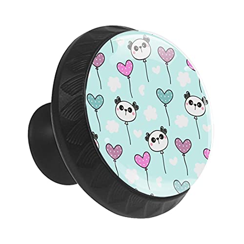 Boutons de tiroir panda pour relooker facilement une commode enfant de 35mm - 3