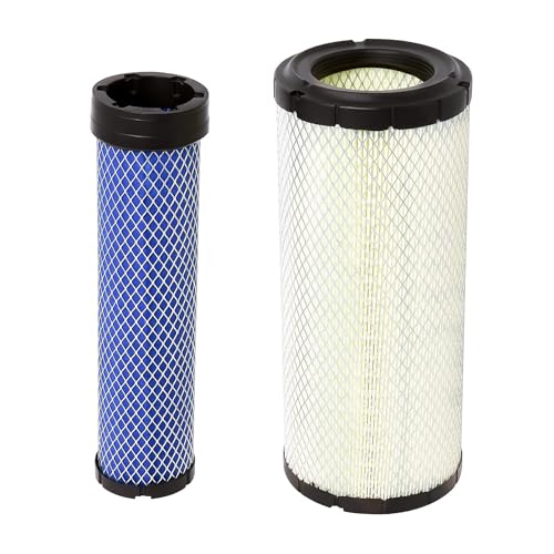 P822768 P822769 Air Filter Kit RE68048 RE68049 46489 46490 Compatible with John Deere 5103 5105 5200 5203 5205 5210 5300 5036D 110 3120 3203 3320 3520 3720 4105 3720 Tractor