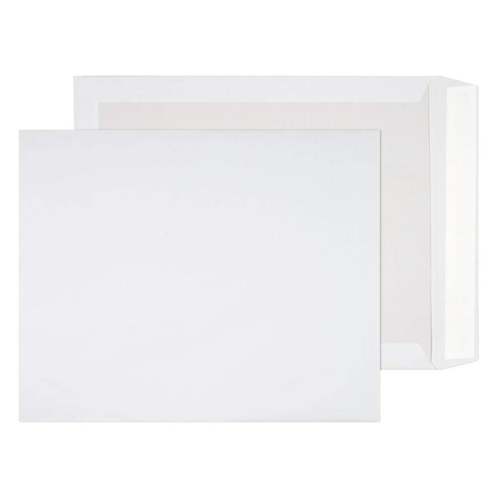 Blake Purely Everyday - White Board Back 394 x 318 mm - Pack of 100 - Rigid 120GSM - Peel and Seal Hardback Envelopes - Do Not Bend Envelope - Office Business Supplies (3200)