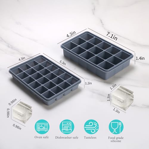 Moldes de Silicona para Congelador 2 Piezas miniatura 3