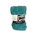 Idea Nuova Teal Textured Body Pillow Cover, 20x52
