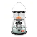 Mobiles Kerosin-Raumheizer,Kleine Kerosinheizung,Petroleum Heizgerät,Petroleumofen Heizung für Winter-Raumheizung,4,6L Tank, stromlose Notheizung für Eisfischen Wandern Jagd Überleben