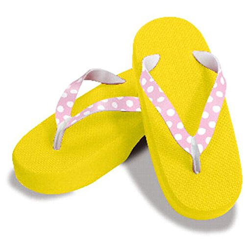 [One Step] [Hajime] Geta Clogs, Soft and Water Resistant, Made of Sponge, 9.8 inches (25 cm), Yellow/Dot x Pink, Dot x Pink (Dot x Pink/25), Dot × Pink, 25.0 cm